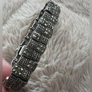 Marcasite .925 Silver Bracelet Thailand